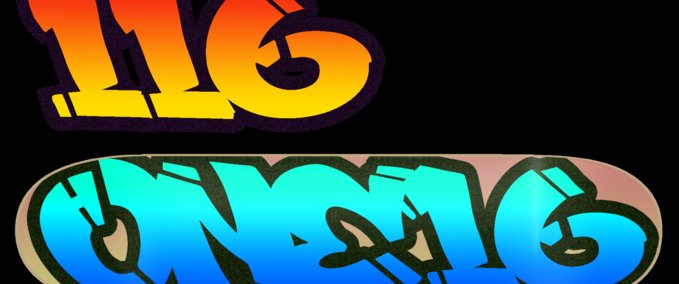 Fakeskate Brand 116 Graffiti Board Pack Skater XL mod