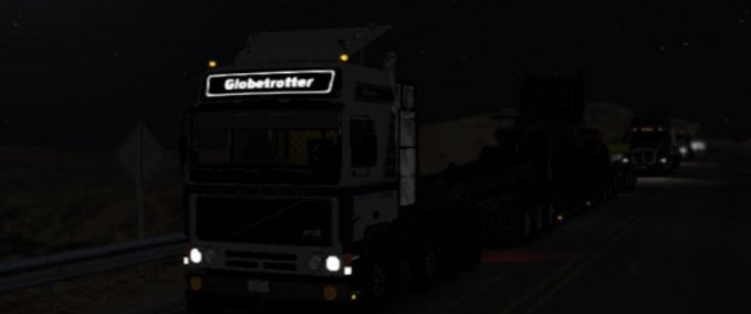Trucks [ATS] Volvo F10 & Ownable SCS Lowboy [1.37 - 1.38]  American Truck Simulator mod