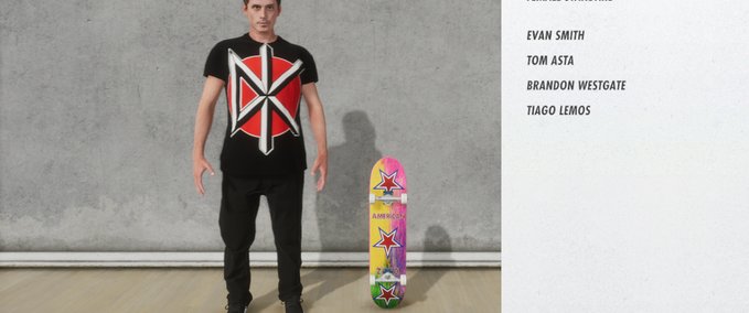 Other black dead kennedys Skater XL mod