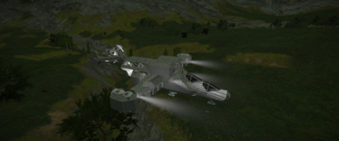 Blueprint Warbird Space Engineers mod