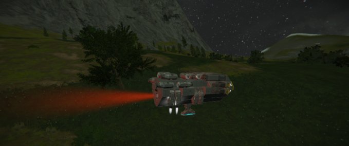 Blueprint Warbird Light Assault Drone Space Engineers mod