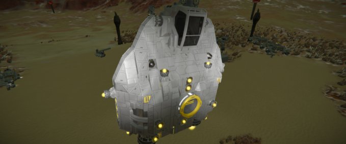 Blueprint Vertical hauler V1 Space Engineers mod