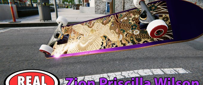 Gear Real Zion Priscilla Wilson Deck Skater XL mod