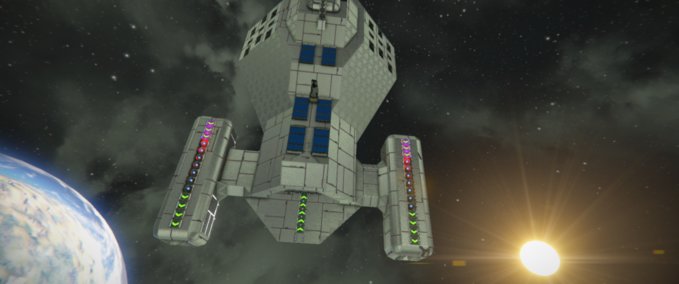 Blueprint Star trek voyager 1.1 Space Engineers mod