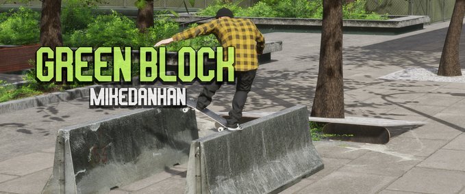 Street Green Block Skater XL mod