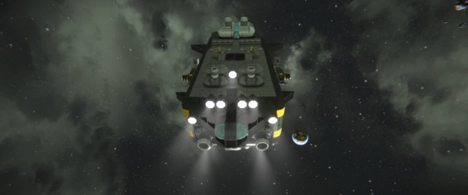 Blueprint REPO Jump Ship Deluxe Space Engineers mod