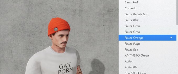 Other Phuzz Tv logo beanies Skater XL mod