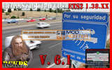 Realistischer Verkehr 6.1 Für Euro Truck Simulator 2 V.1.38.XX Mod Thumbnail