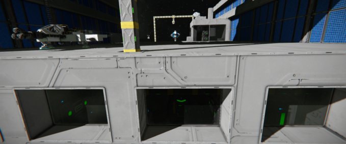 Blueprint Heavy flat bed Space Engineers mod
