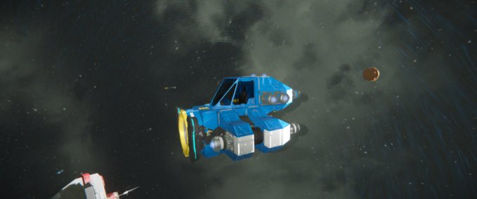Blueprint Ion Tug Ship Space Engineers mod