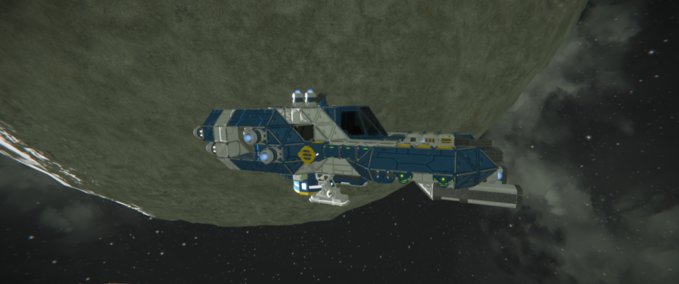 Blueprint Fighter Mk.2 Space Engineers mod