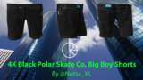 4K Black Polar Skate Co. Big Boy Shorts By Notsa Mod Thumbnail