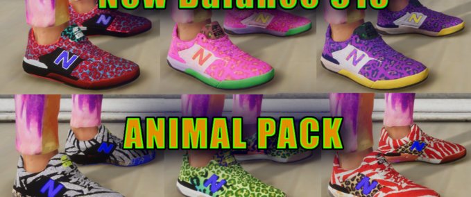 Other New Balance 913 - Animal Pack Colorways Skater XL mod