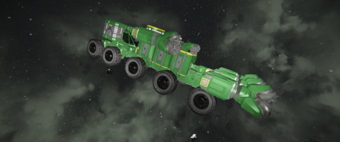 Blueprint Spinn's Green Machine Space Engineers mod