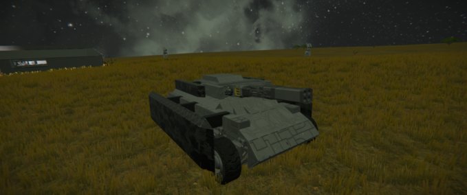 Blueprint Mk.4 heavy warrior tank Space Engineers mod