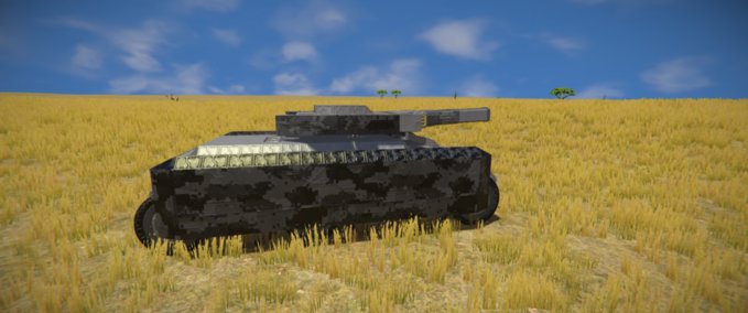 Blueprint Mk.4 heavy warrior tank Space Engineers mod