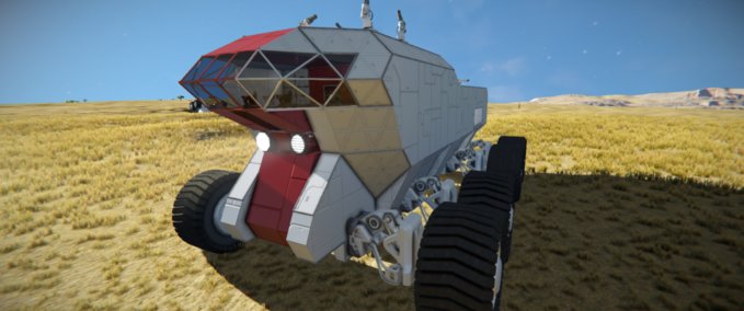Blueprint Loaded Land Crawler mk1 YT Space Engineers mod