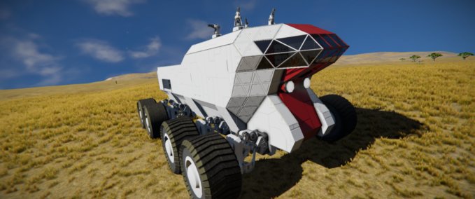 Blueprint Land Crawler mk1 YT Space Engineers mod