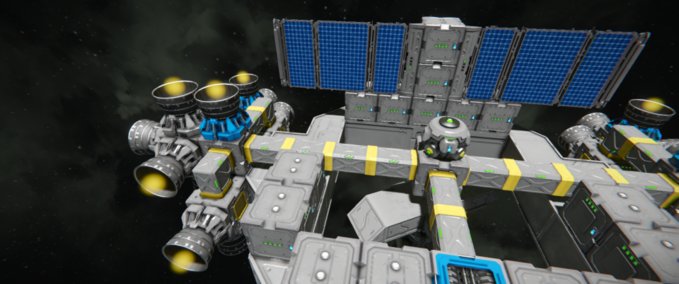 Blueprint Inb exploration shuttle Space Engineers mod