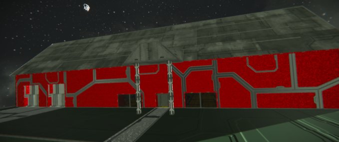 Blueprint Space house Space Engineers mod