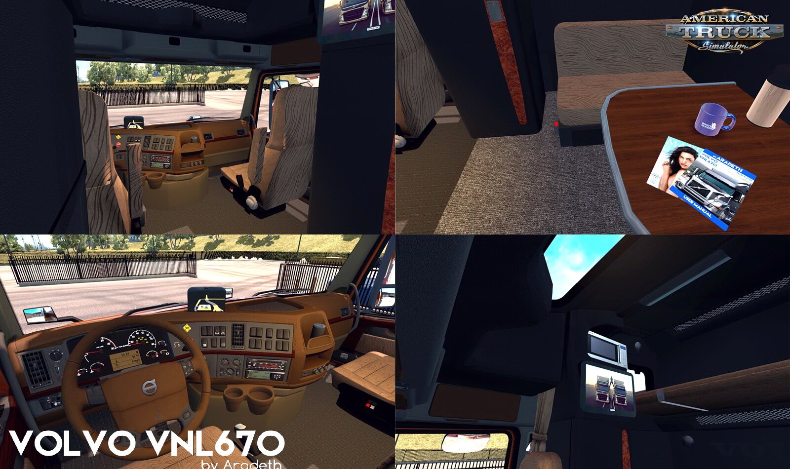 VOLVO VNL670 BY ARADETH [ATS V1.6] thumbnail 3