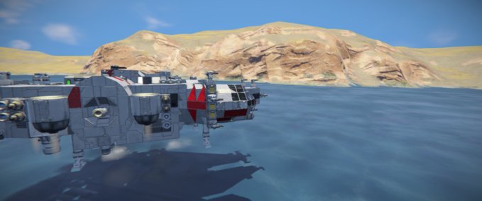 Blueprint Star Wars Millennium Falcon finish Space Engineers mod