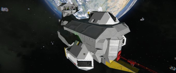 Blueprint Kushan Assault Frigate MKII Space Engineers mod