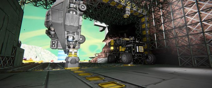 World Alien System PvP 3vs3 Space Engineers mod