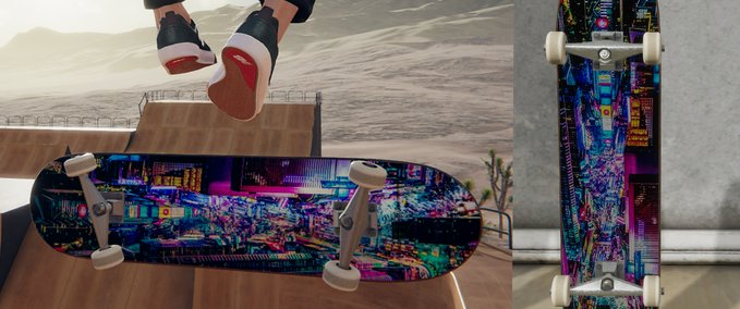 Gear City Night Lights Full [Foil] Skater XL mod