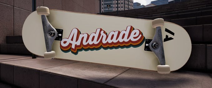 Other Abel Skateboards Andrade Pro Model Skater XL mod