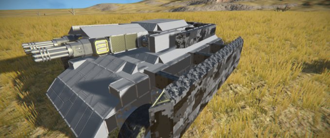 Blueprint Flak tank Space Engineers mod