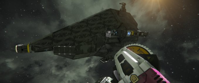 Blueprint Cargo ship light Space Engineers mod