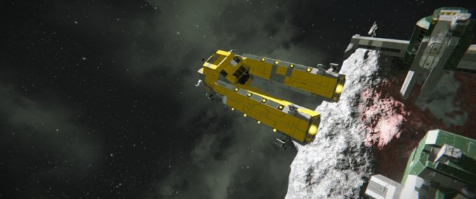 Blueprint HMS Jubber Terry Class Transport Space Engineers mod