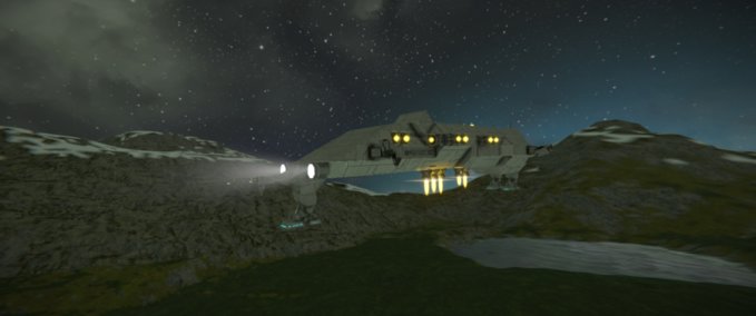 Blueprint Dauntless LRS Space Engineers mod