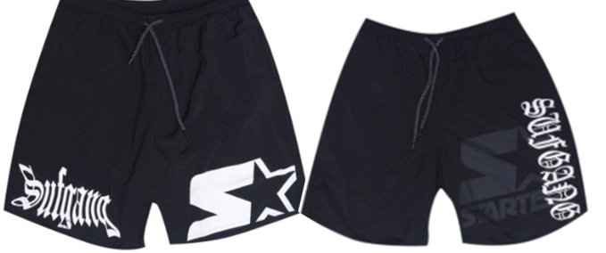 Real Brand Sufgang x Starter Shorts Skater XL mod