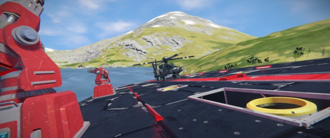 Blueprint AH-64 APACHE Space Engineers mod