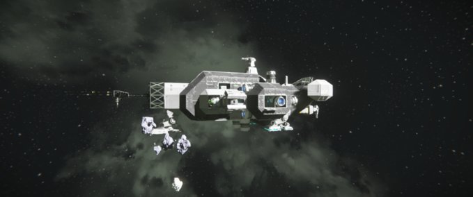 Blueprint CargoShip_Military1 Space Engineers mod