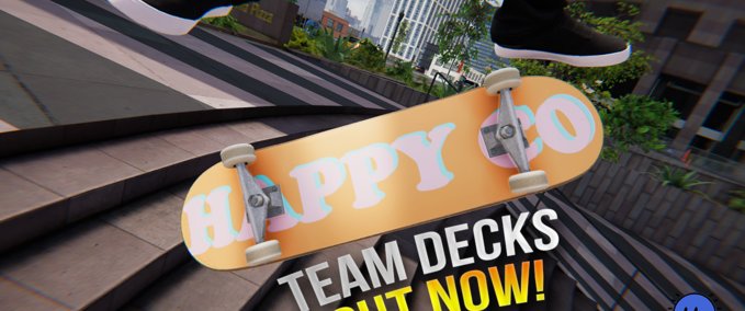 Gear Happy Co. Team Decks Skater XL mod