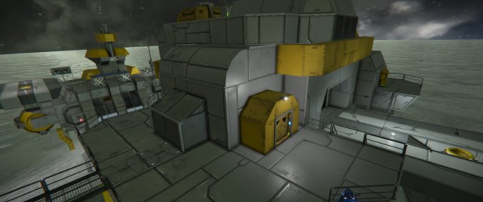 Blueprint MSC Military Compound Space Engineers mod