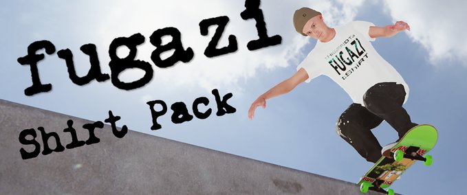 Gear Fugazi Shirt Pack Skater XL mod