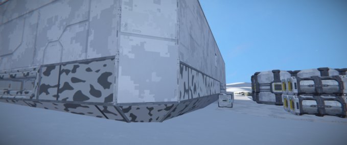 Blueprint Static Grid 6323 Space Engineers mod