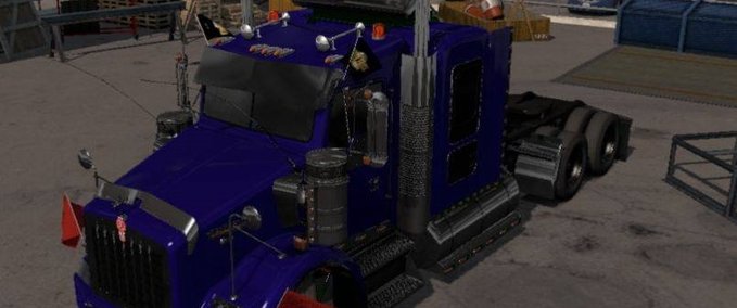Trucks [ATS] Kenworth T800 Cartruck (1.38.x) American Truck Simulator mod
