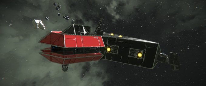 Blueprint Spearhead Light Intercepter_1 Space Engineers mod