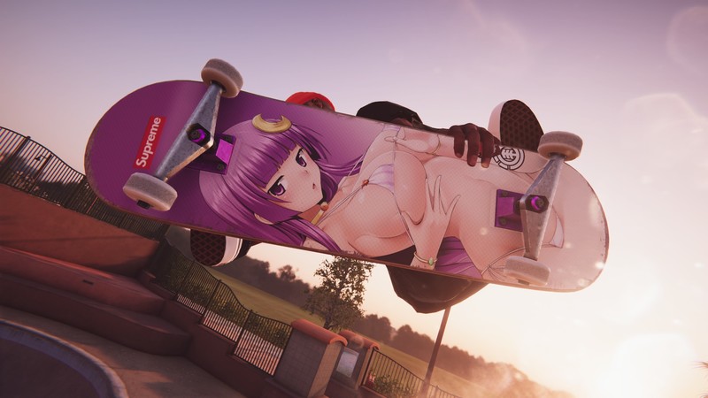 Skater XL: Supreme Anime Girl Deck v  Real Brand, Fakeskate Brand,  Deck Mod für Skater XL