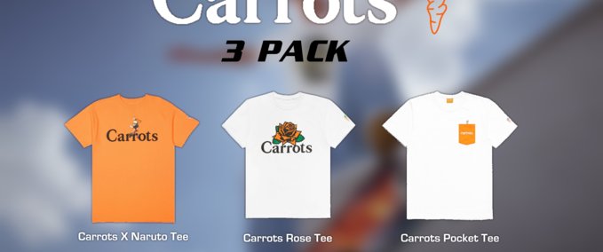 Gear Carrots by Anwar Carrots (3 Pack!) Skater XL mod