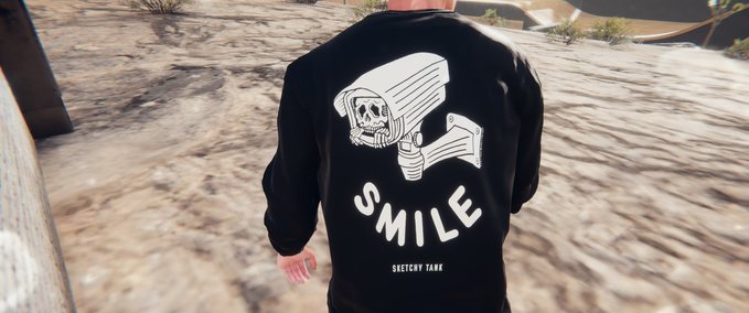 Gear Sketchy Tank - Smile pack Skater XL mod