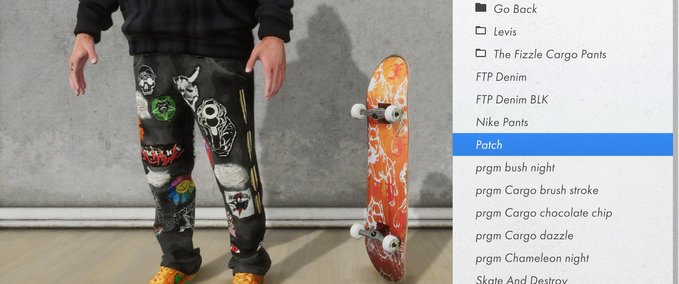 Sonstiges Pants w/ Patches (City Morgue Style) Skater XL mod