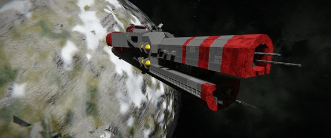 Blueprint The type 38-B Athens class crusier Space Engineers mod