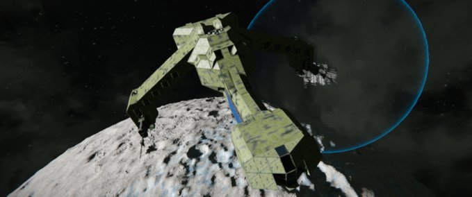 Blueprint Star trek ~ Klingon bird of pray Space Engineers mod