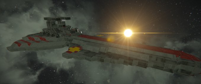 Blueprint VENATOR CLASS STAR DESTROYER low cost Space Engineers mod